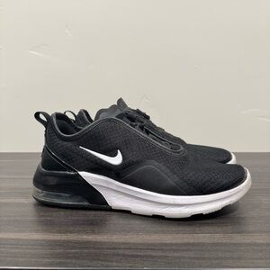 Black and White Nike Air Sneakers